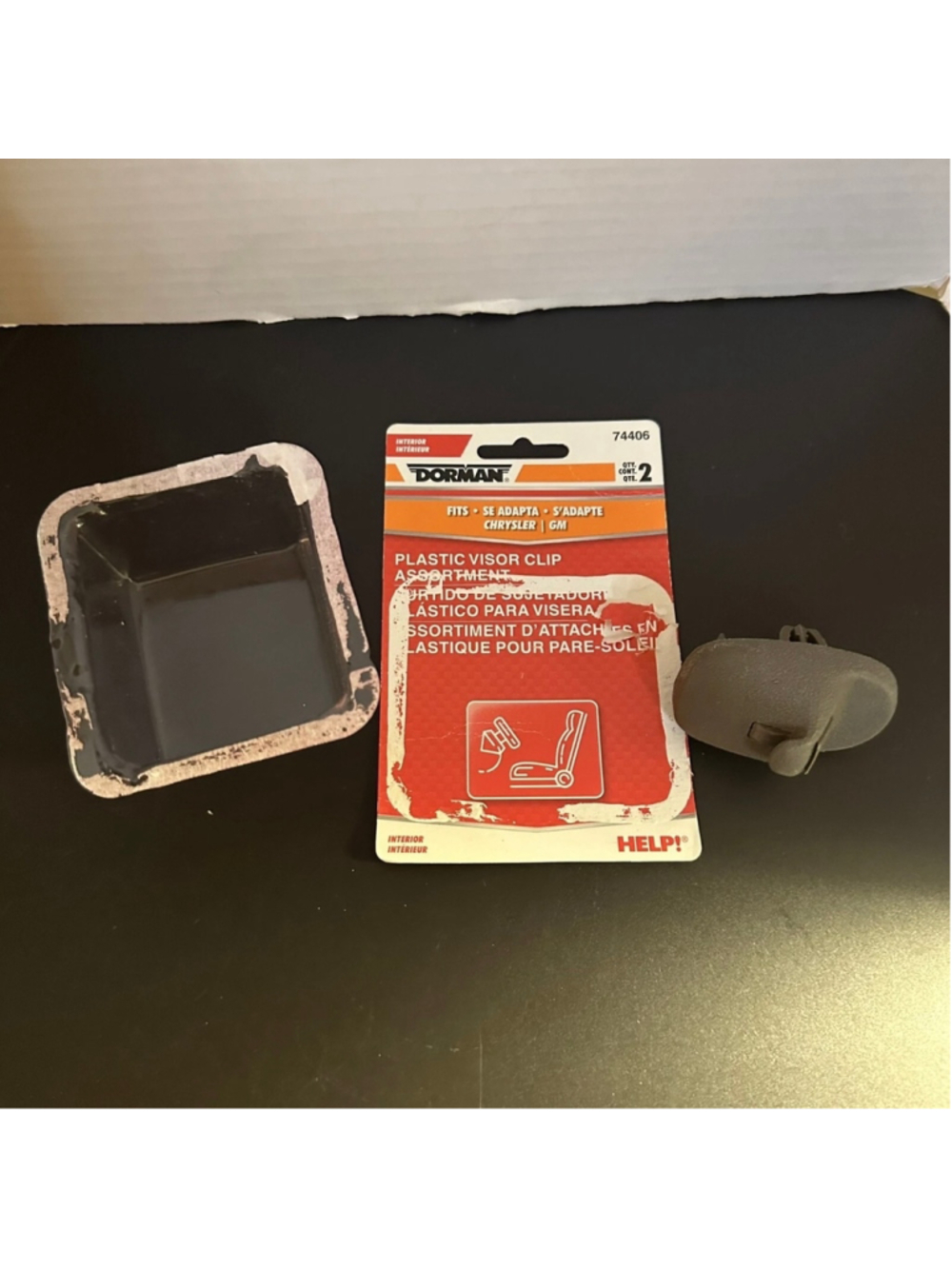 Sun Visor Clip Chevrolet Lumina Monte Carlo Impala 1996-2000 Doorman 74406